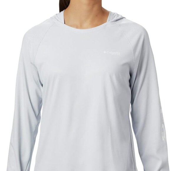 🆕Columbia Women's Tidal Deflector Hoodie, XXL-Cirrus Grey, Brand NEW, Authentic - Picture 1 of 6